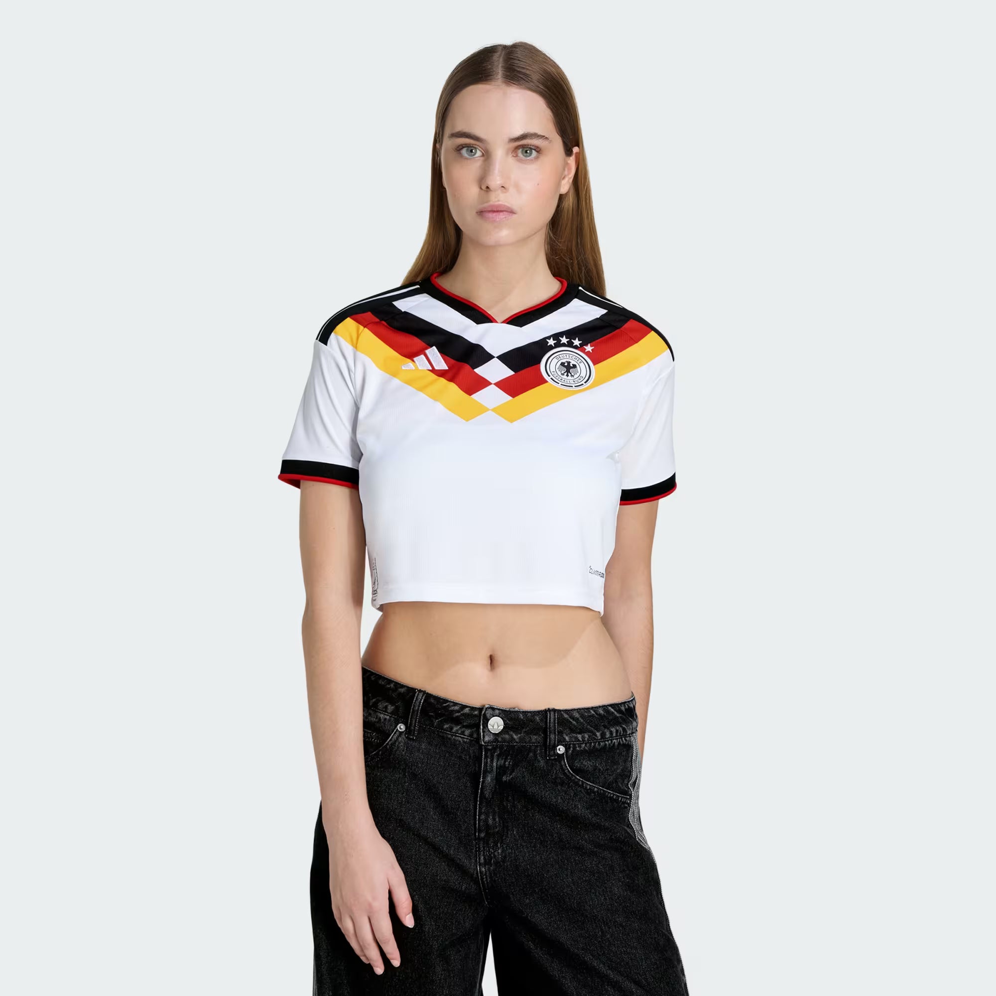 Deutschland 26 Cropped Heimtrikot Damen