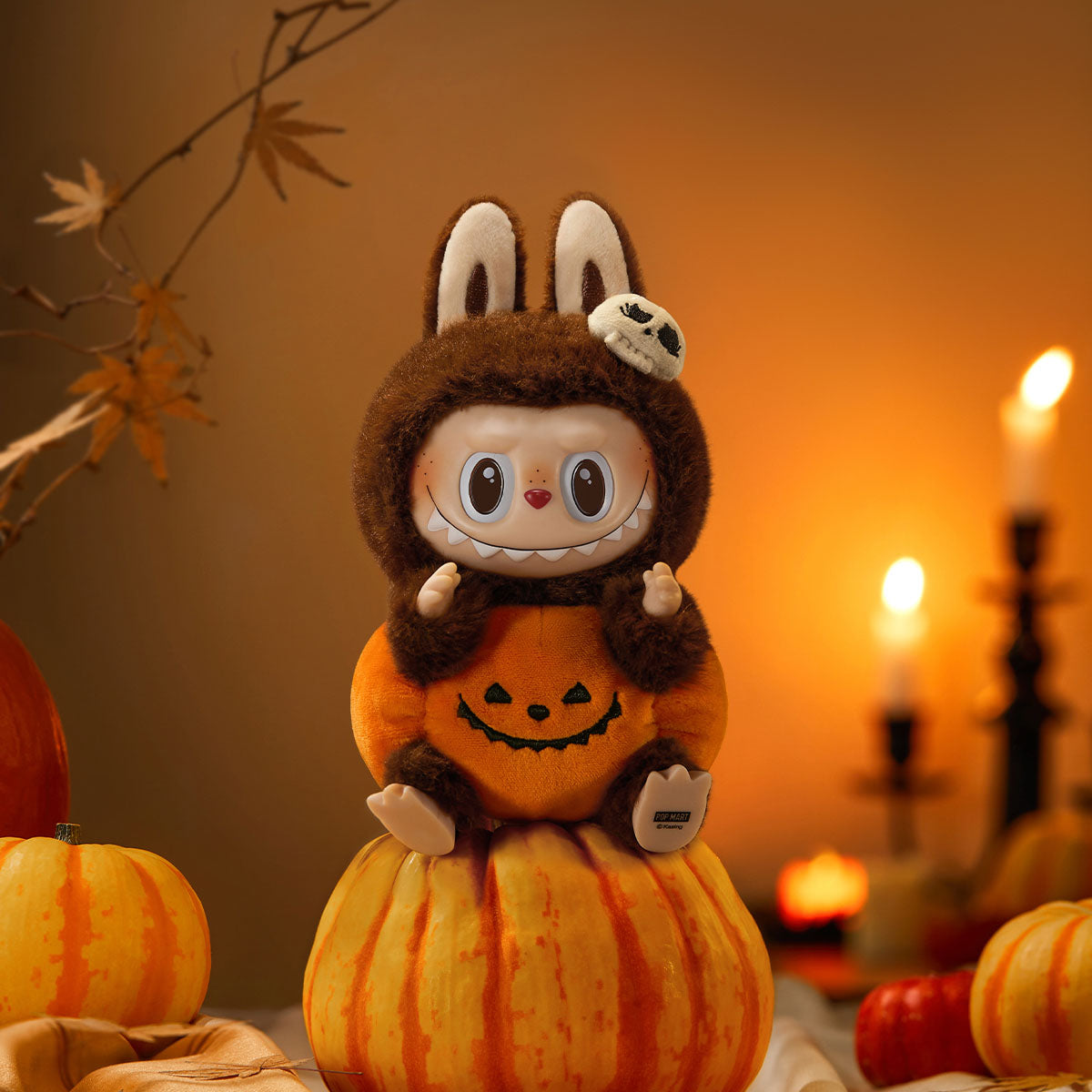 HAPPY HALLOWEEN - Bubu Sitting Pumpkin